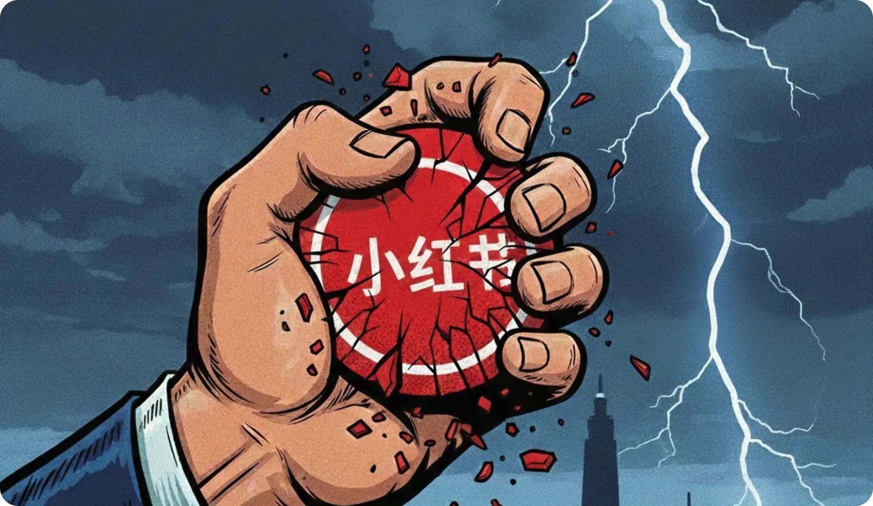 台湾突然封禁小红书封面图